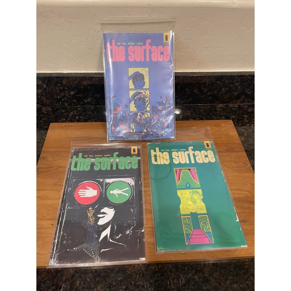Mercari Listing Draft - The Surface (Issues #1-3, Standard Covers)